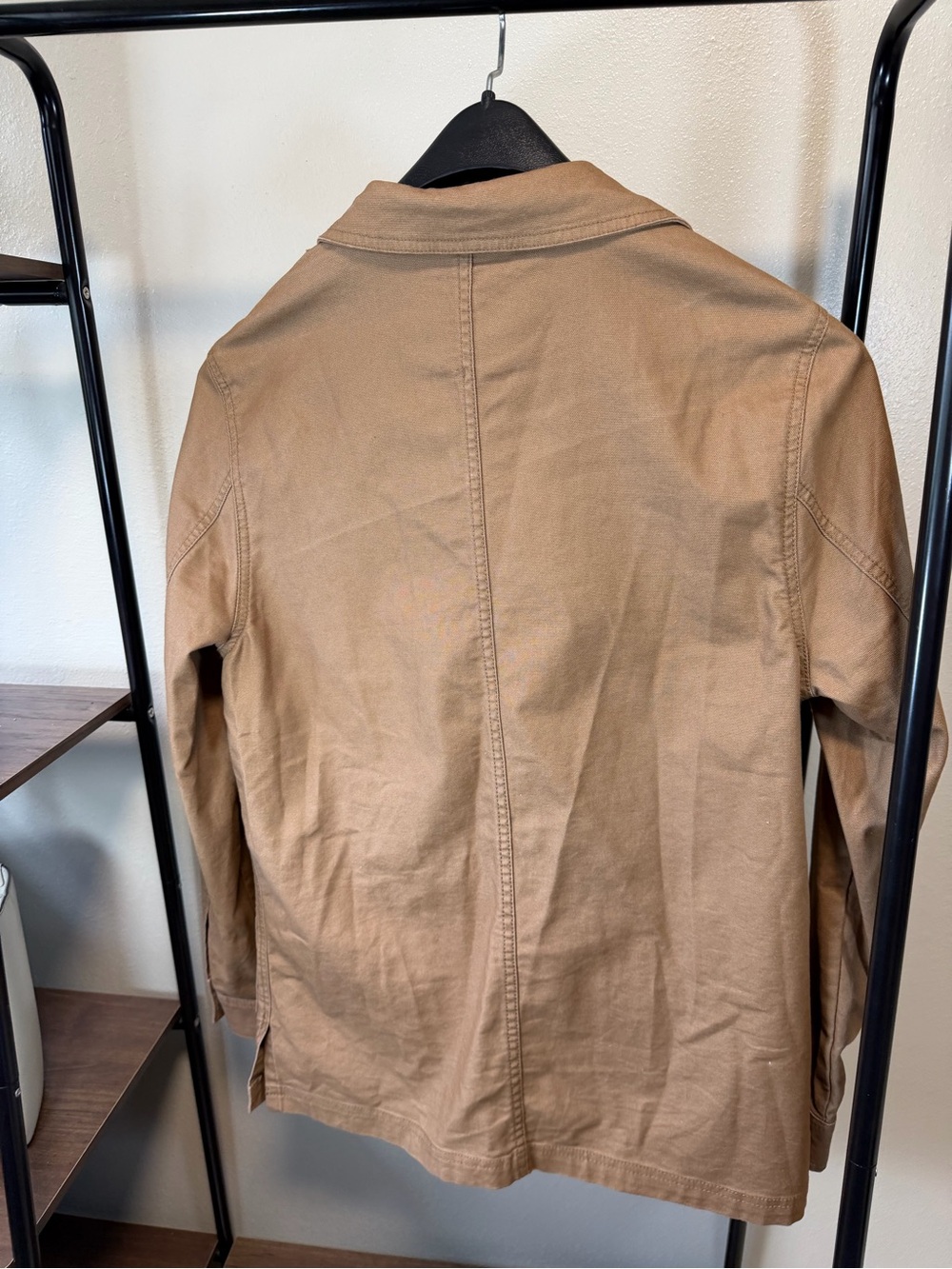 Goodfellow & Co Men's canvas Utility Blazer Sport Coat Brown Size Small - Picture 5 of 5